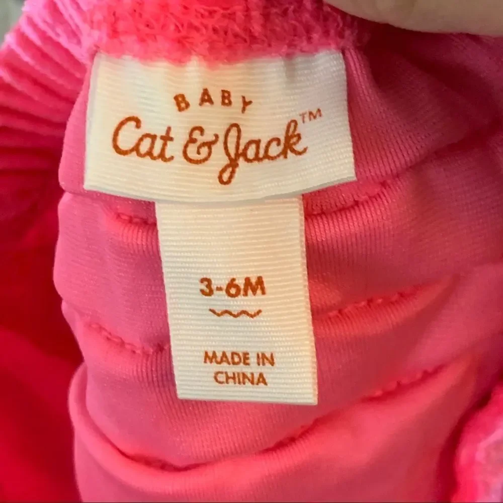 Cat & Jack baby girl pink velvet bloomers‎